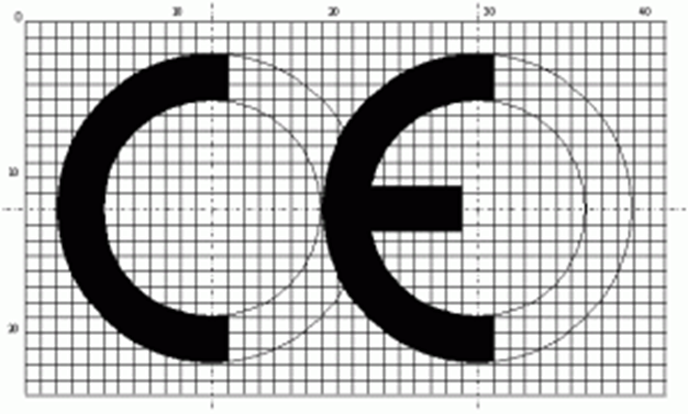 How is the CE marking applied to the product?