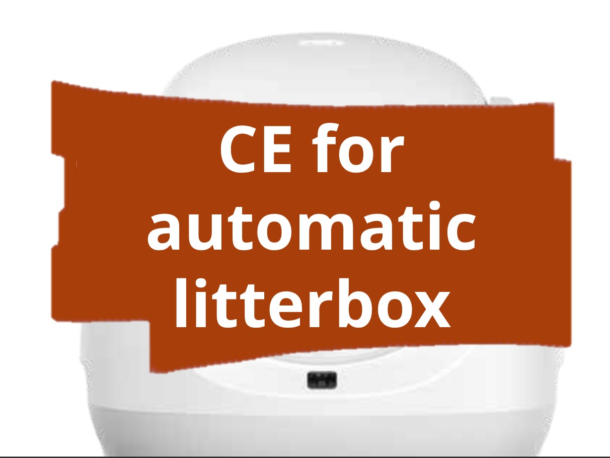 Conformity assessment procedure and CE marking for automated cat litter cleaning devices​
