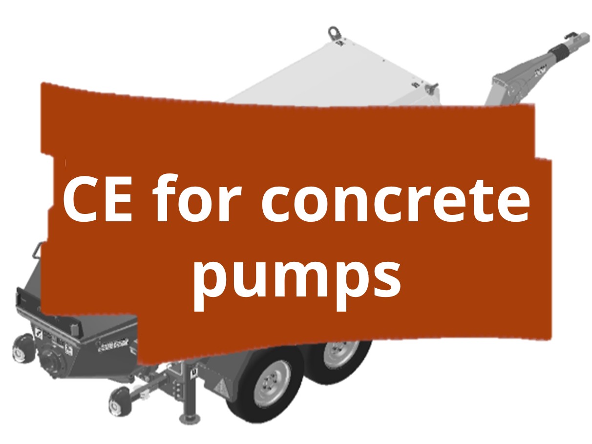 CE-Kennzeichnung und Konformitätserklärung für mobilen Steigförderer