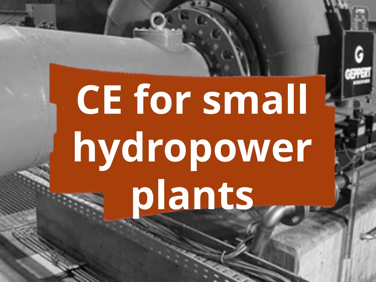 Conformity assessment procedure and CE marking for small hydropower plants​