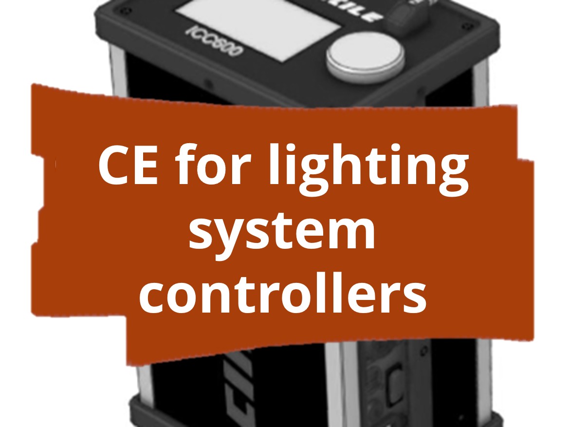 Conformity assessment procedure and CE marking for ballasts/controllers for film and photo lighting