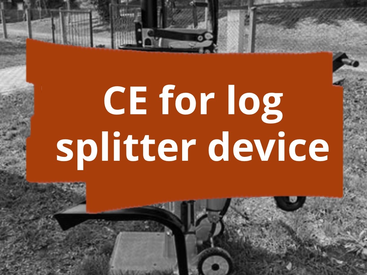 Conformity assessment procedure and CE marking for hydraulic log splitters​