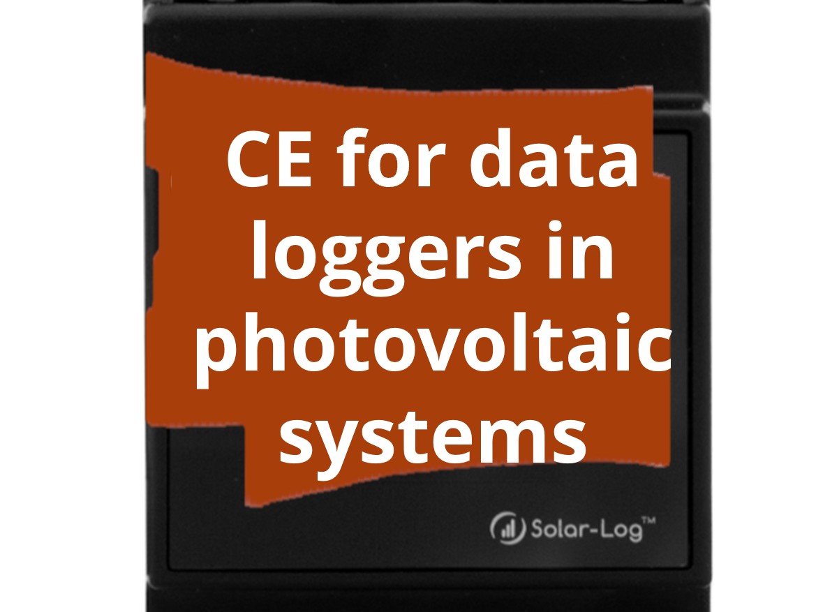 Conformity assessment procedure and CE marking for data loggers in the photovoltaic sector