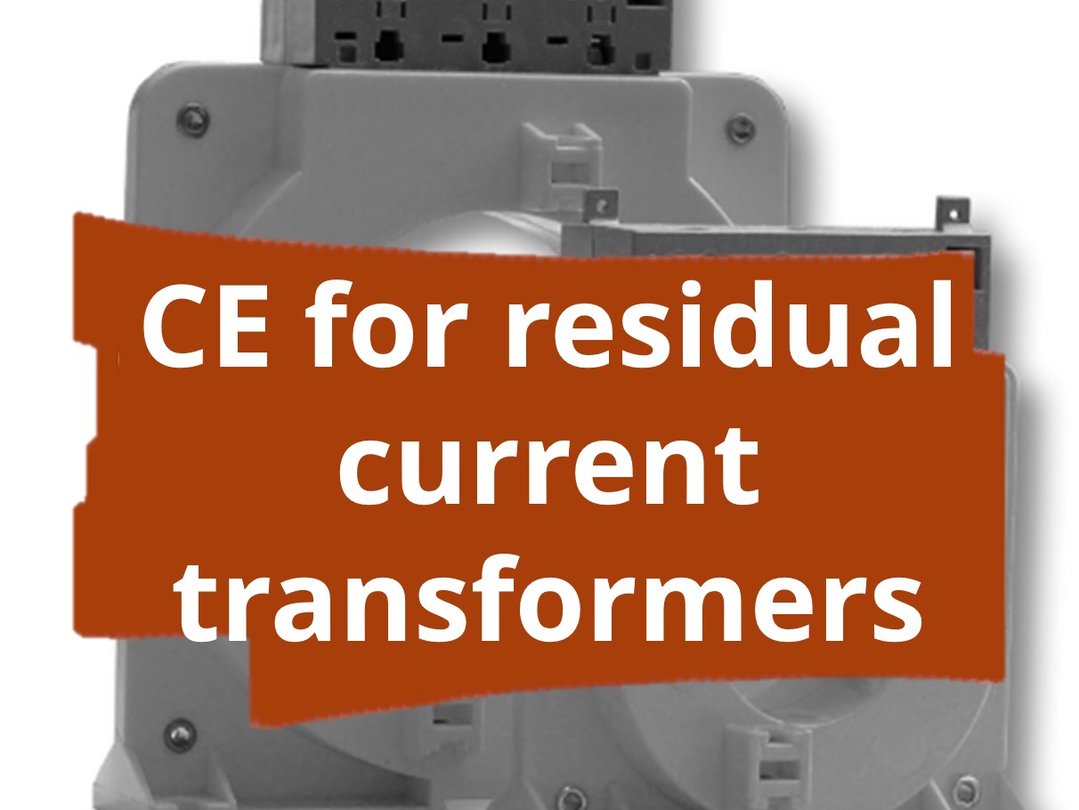 Conformity assessment procedure and CE marking for residual current transformers​