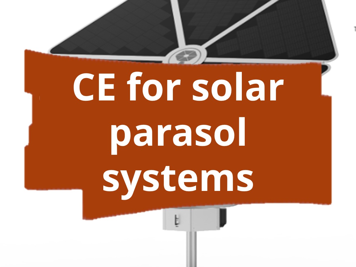 Conformity assessment procedure and CE marking for solar parasol micro-inverter systems​