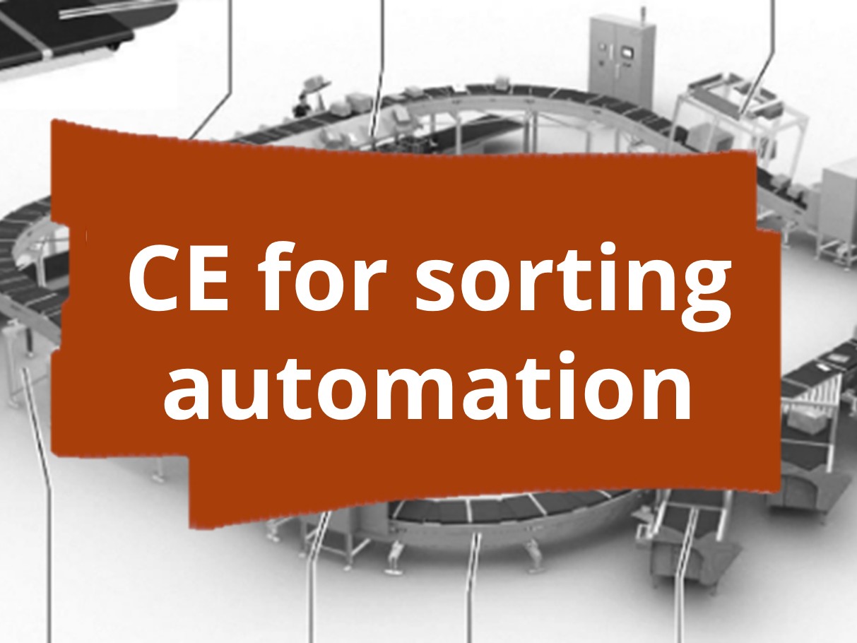Conformity assessment procedure and CE marking for automated pneumatic sorting devices​
