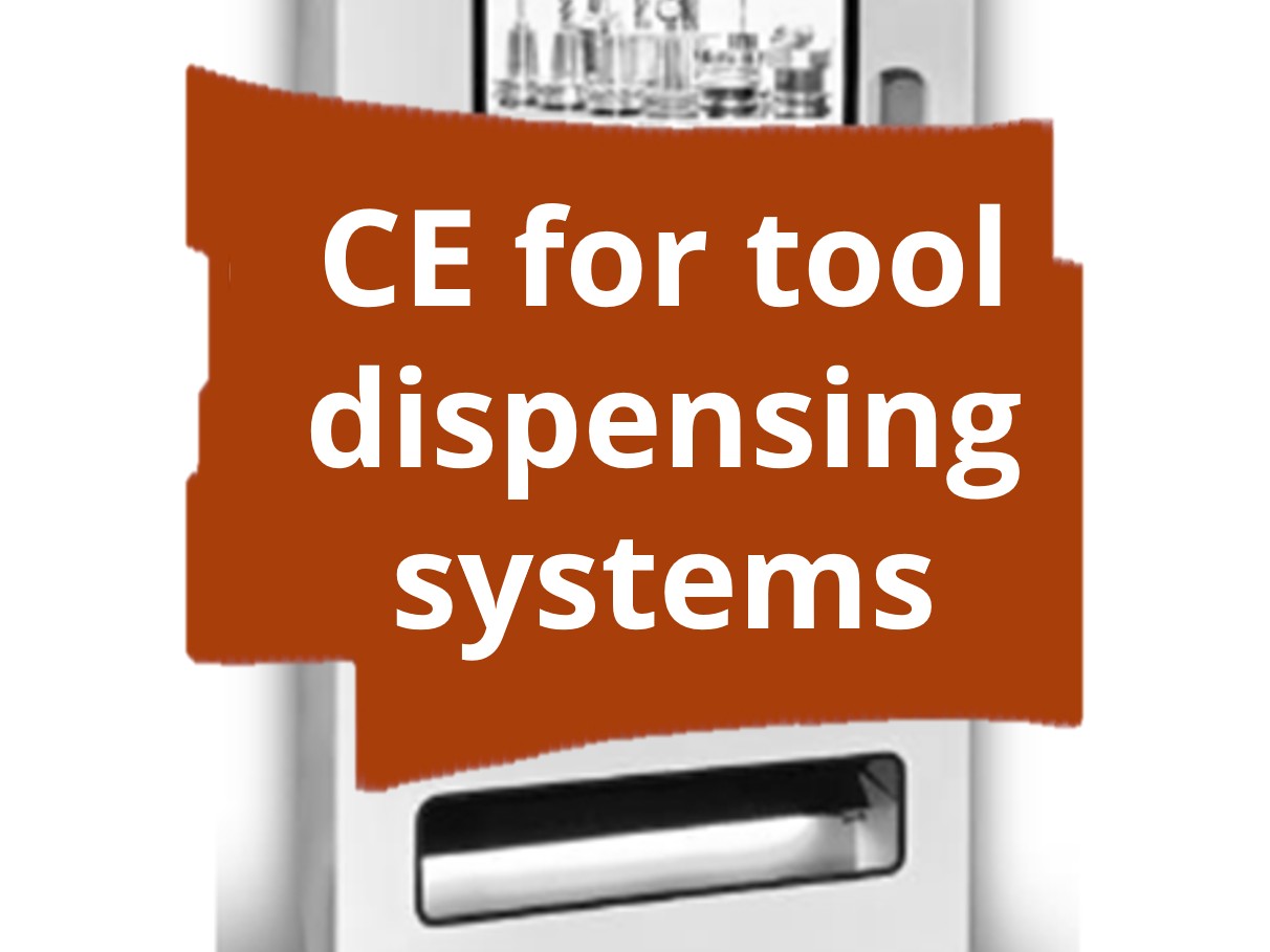 Conformity assessment procedure and CE marking for tool dispensing systems