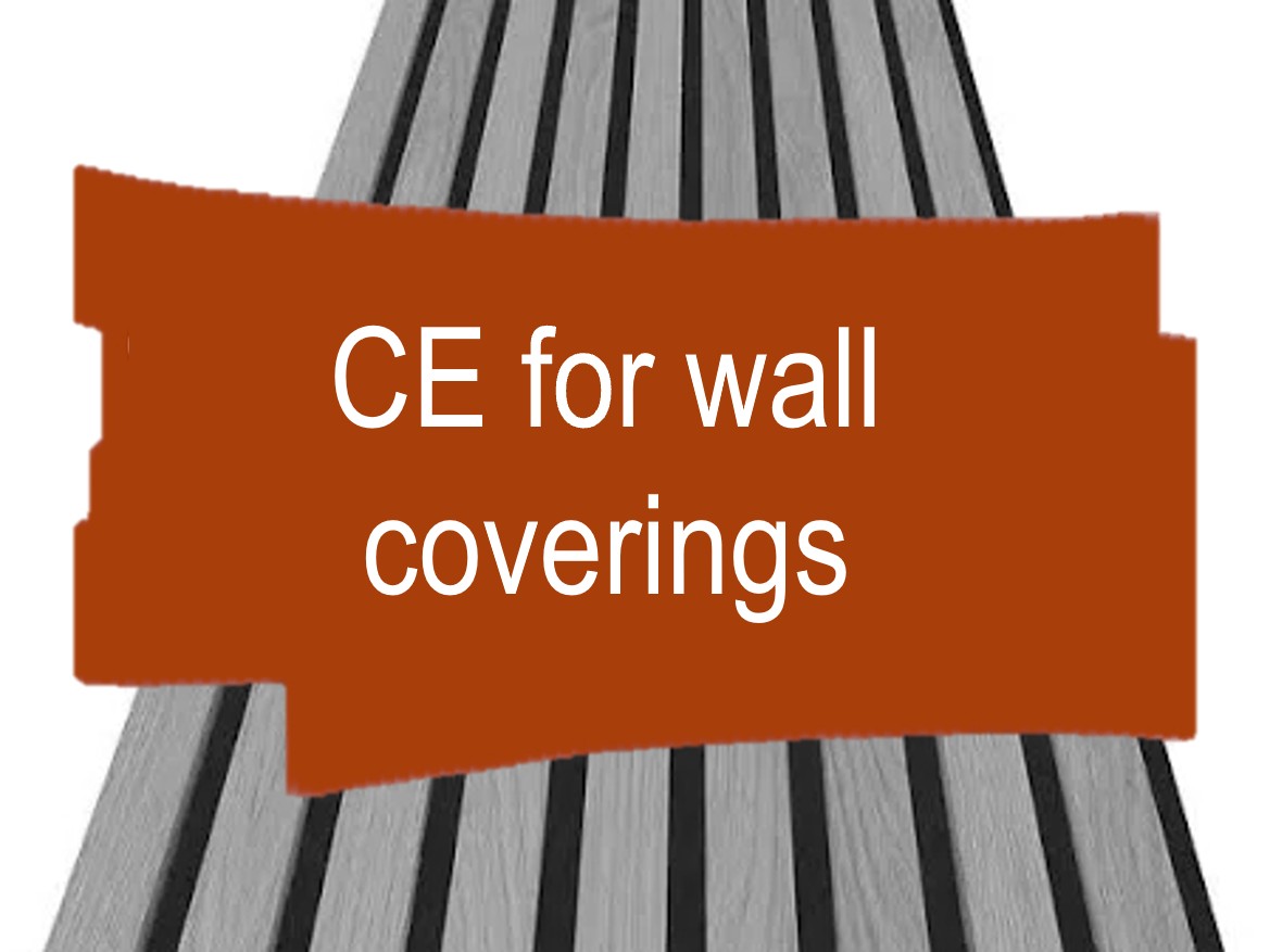 CE marking and Declaration of Conformity for wall coverings in interior design