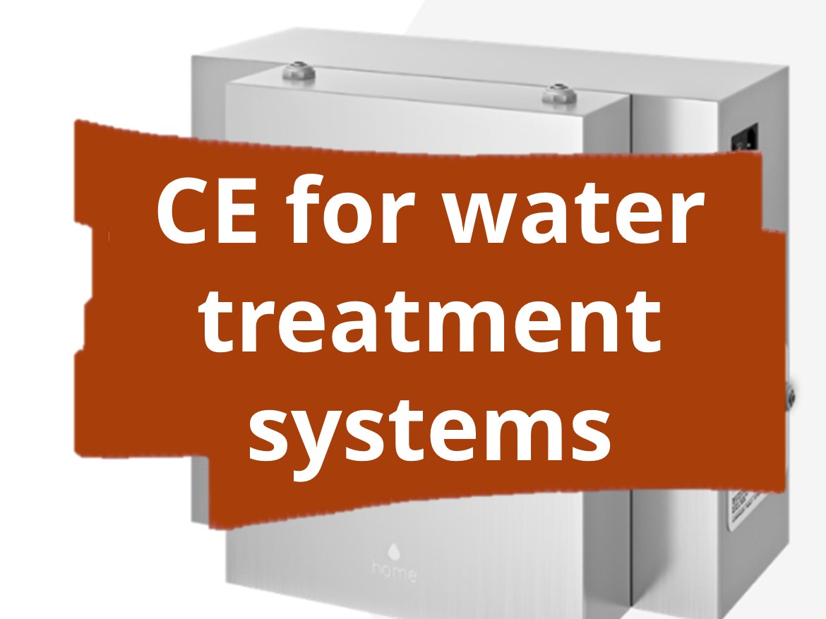 Conformity assessment procedure and CE marking for water filtration systems​