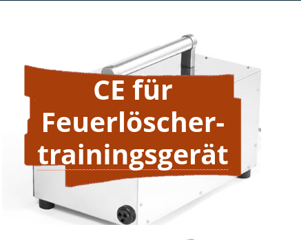 Konformitätsbewertungsverfahren und CE-Kennzeichnung für Feuerlöschertrainingsgeräte