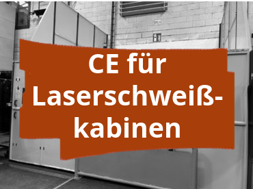 Konformitätsbewertungsverfahren und CE-Kennzeichnung für Laserschweißkabinen mit handgeführten Lasergeräten