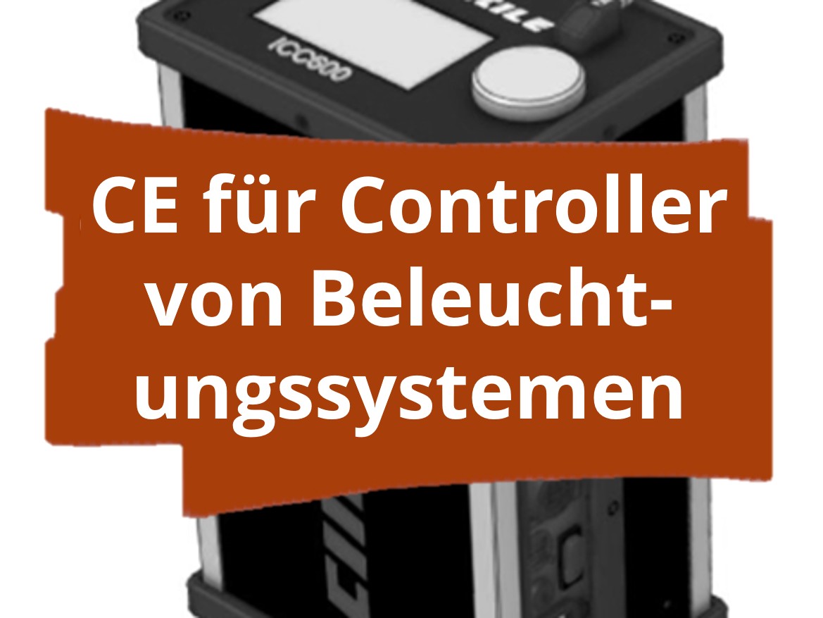 Conformity assessment procedure and CE marking for ballasts/controllers for film and photo lighting