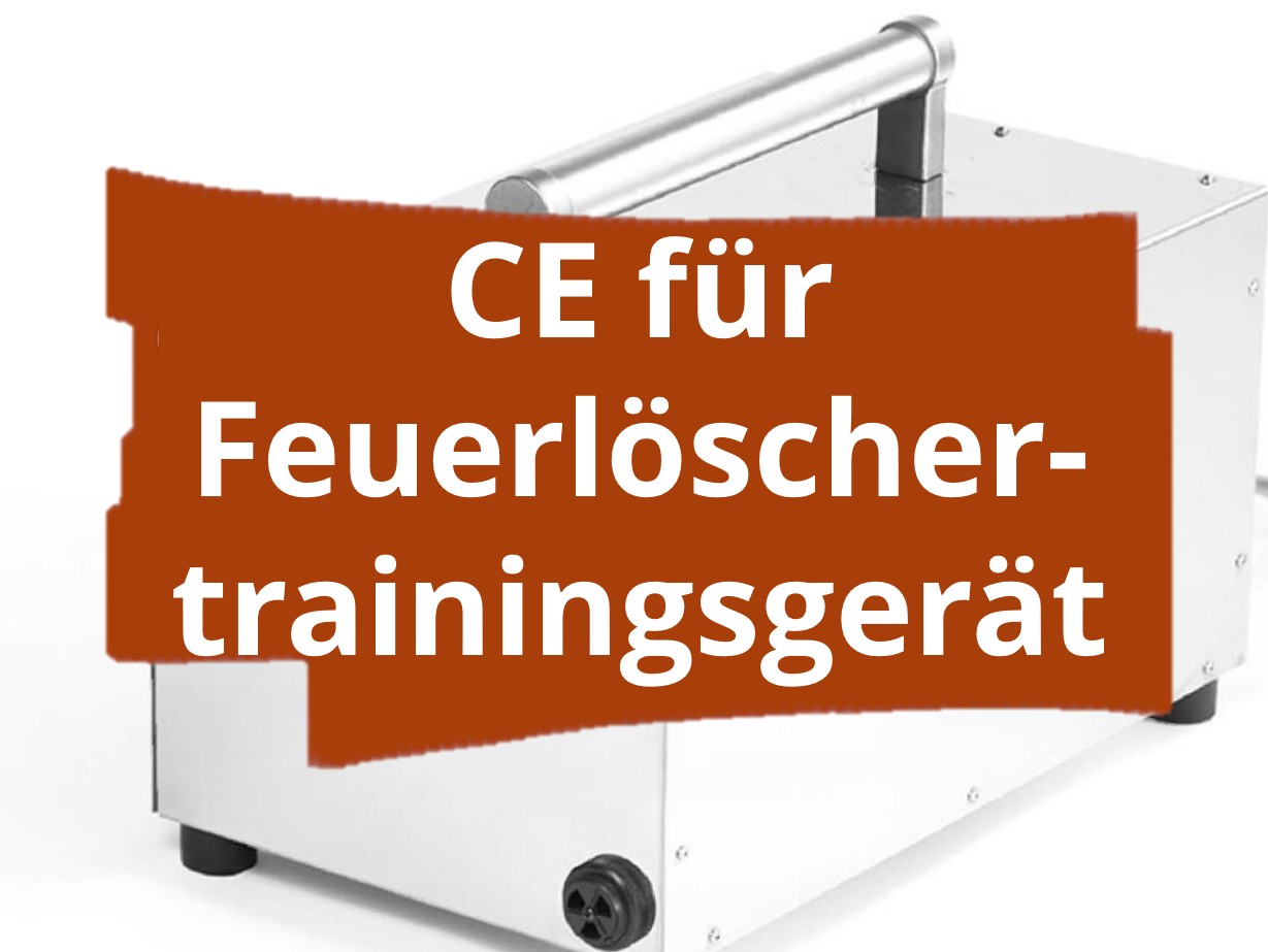 Konformitätsbewertungsverfahren und CE-Kennzeichnung für Feuerlöschertrainingsgeräte