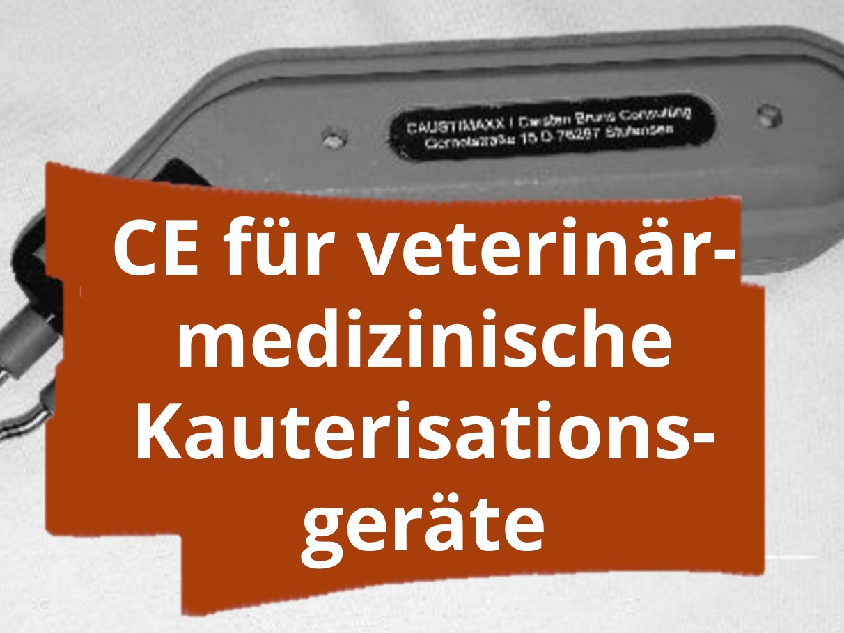 Konformitätsbewertungsverfahren und CE-Kennzeichnung für veterinärmedizinische Kauterisationsgeräte