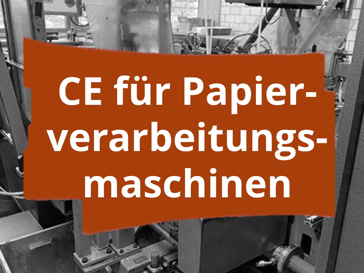 Konformitätsbewertungsverfahren und CE-Kennzeichnung für Papierverarbeitungsmaschinen zur Herstellung von Hängemappen