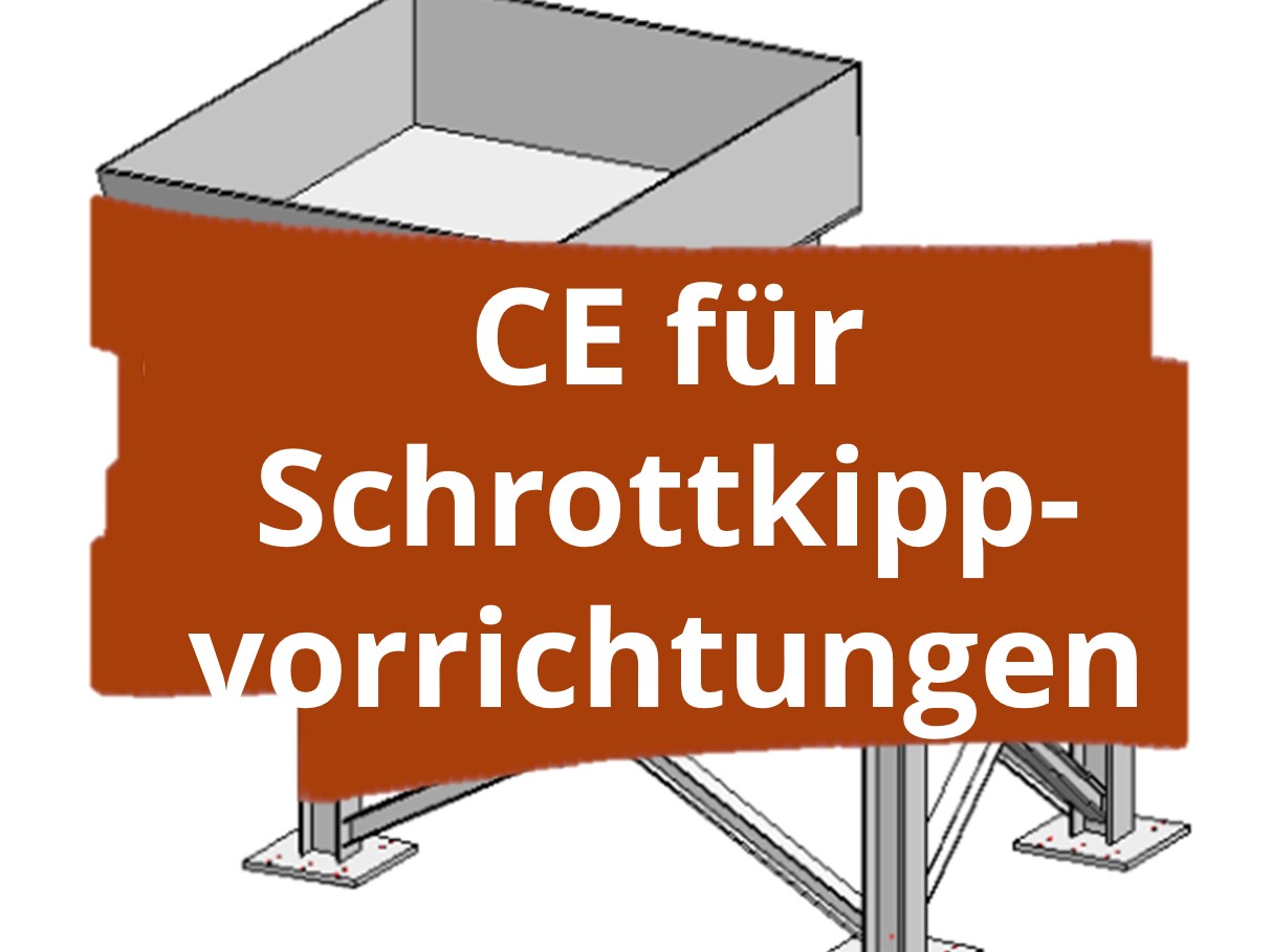 Konformitätsbewertungsverfahren und CE-Kennzeichnung für Schrottkippvorrichtungen im industriellen Einsatz
