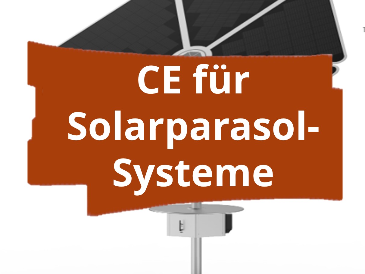 Konformitätsbewertungsverfahren und CE-Kennzeichnung für Solarparasol-Mikroinvertersysteme
