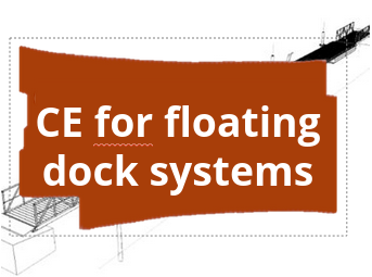 Conformity assessment procedure and CE marking for floating dock systems