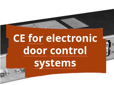 Conformity assessment procedure and CE marking for electronic door control systems in rail vehicles