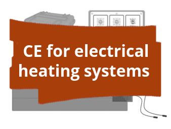 Conformity assessment procedure and CE marking for electrical heating systems
