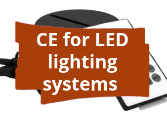 Conformity assessment procedure and CE marking for LED lighting systems with remote control