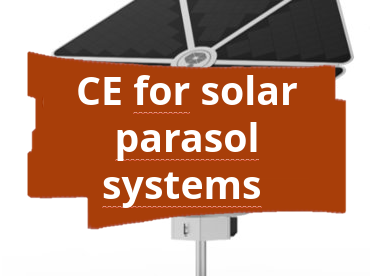 Conformity assessment procedure and CE marking for solar parasol micro-inverter systems