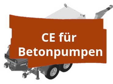 Konformitätsbewertungsverfahren und CE-Kennzeichnung für mobile Betonpumpen