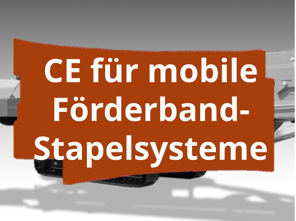 Konformitätsbewertungsverfahren und CE-Kennzeichnung für Förderband-Stapelsysteme mit Fernbedienung