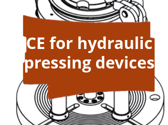 Conformity assessment procedure and CE marking for hydraulic wheel pressing device