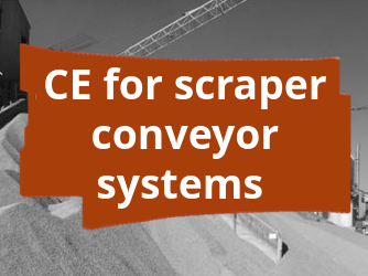 Conformity assessment procedure and CE marking for scraper conveyor systems in the construction industry