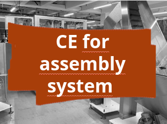Conformity assessment procedure and CE marking for an assembly system for plastic container manufacturing