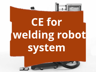 Conformity assessment procedure and CE marking for automated welding robot system