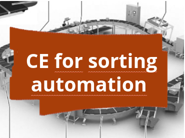 Conformity assessment procedure and CE marking for automated pneumatic sorting devices
