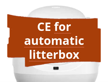 Conformity assessment procedure and CE marking for automated cat litter cleaning devices