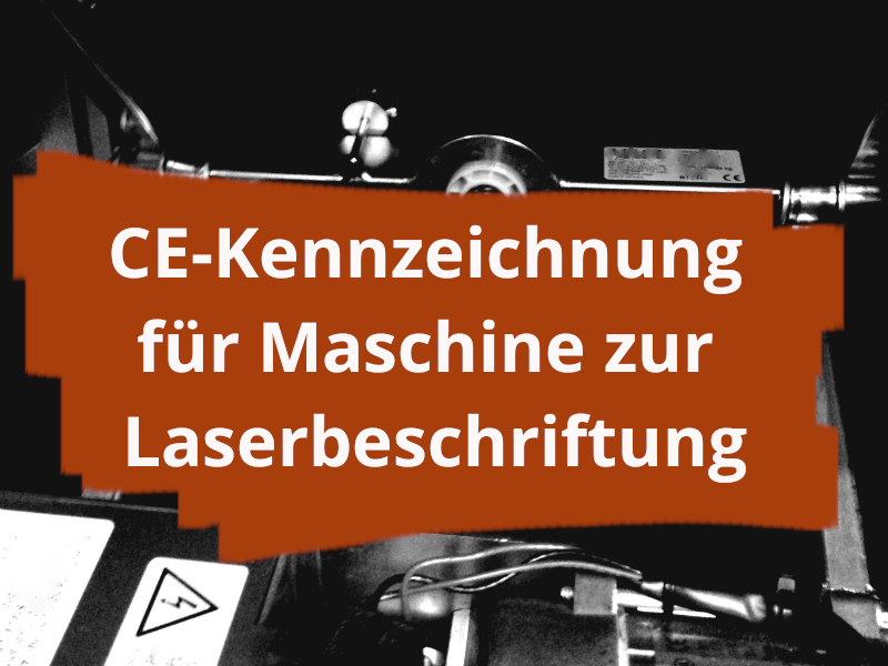 easyCE assists laser marking conformity, emphasizing beam hazards.